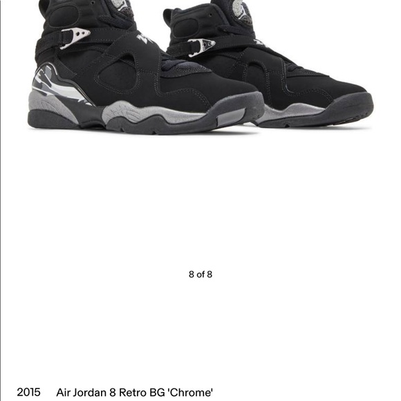 Air Jordan 8 Chrome GS - Picture 8 of 8